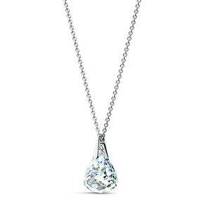 Swarovski Spirit Pendant White, Rhodium plated